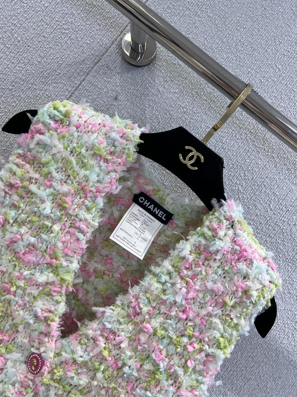 CHANEL 25S WOOL VEST 231009