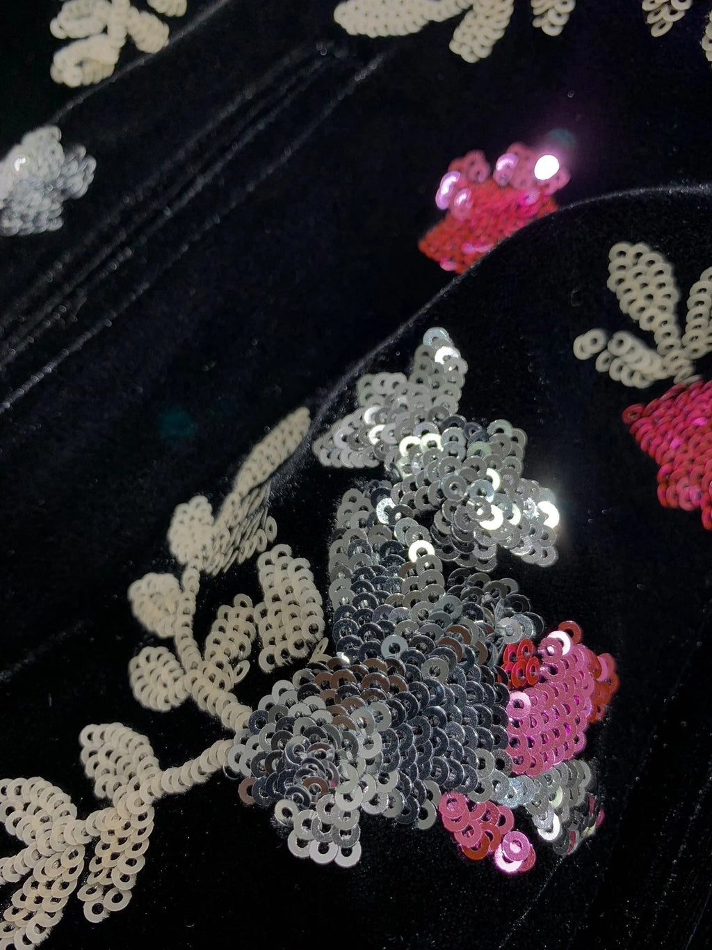 YSL 25S VELVET SEQUIN JACKET STYLE 191