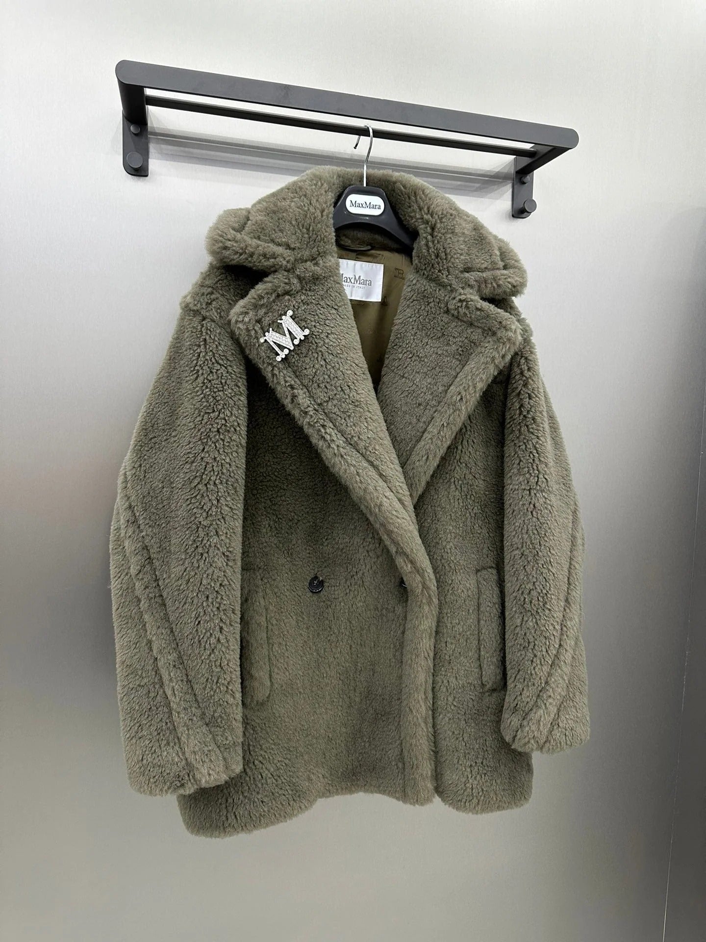 MAX MARA 25S TEDDY SHORT JACKET 068