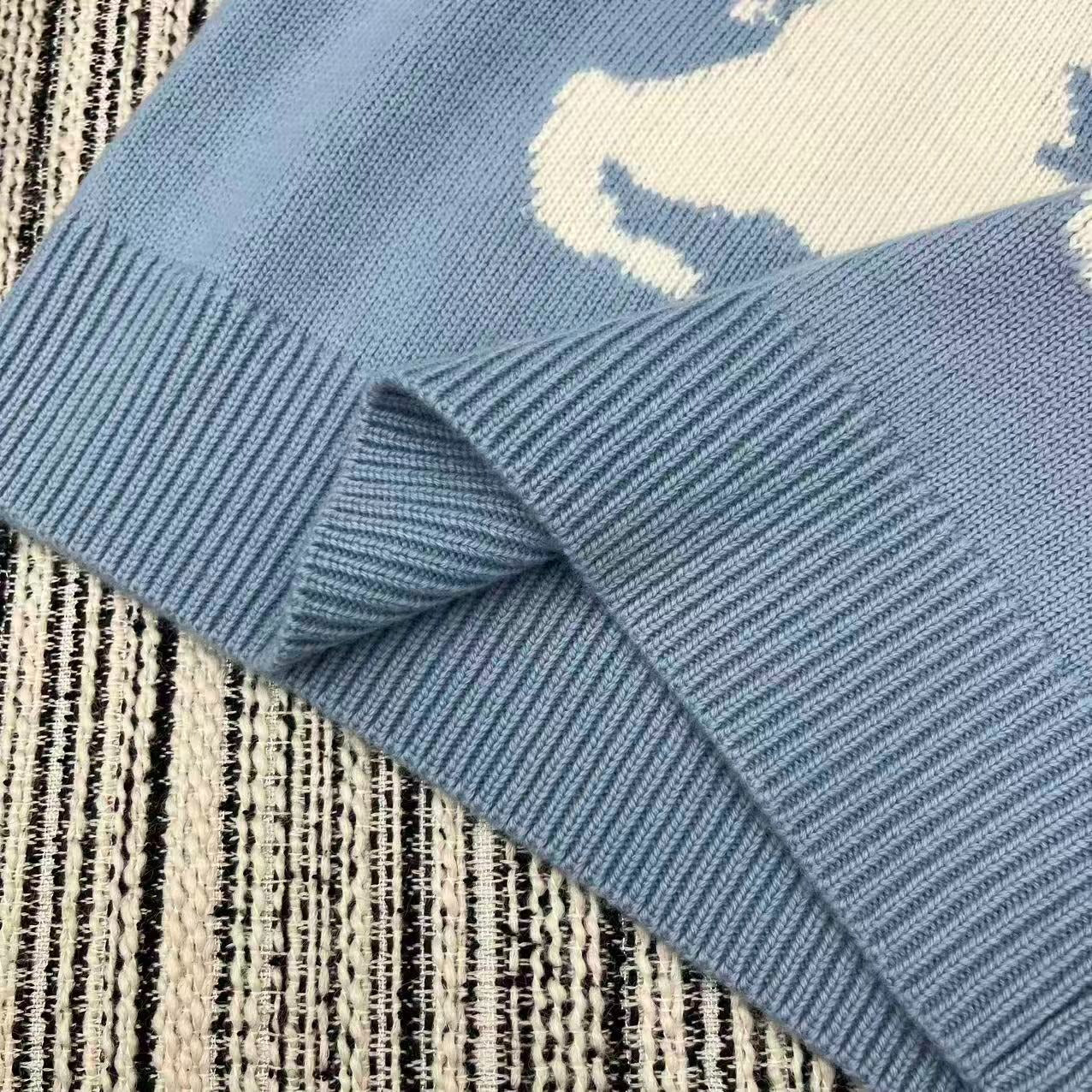 BURBERRY 25S SHORT-SLEEVED KNIT SWEATER 215