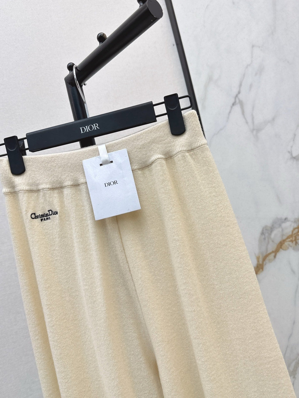DIOR 25S WIDE-LEG CASHMERE PANTS 570