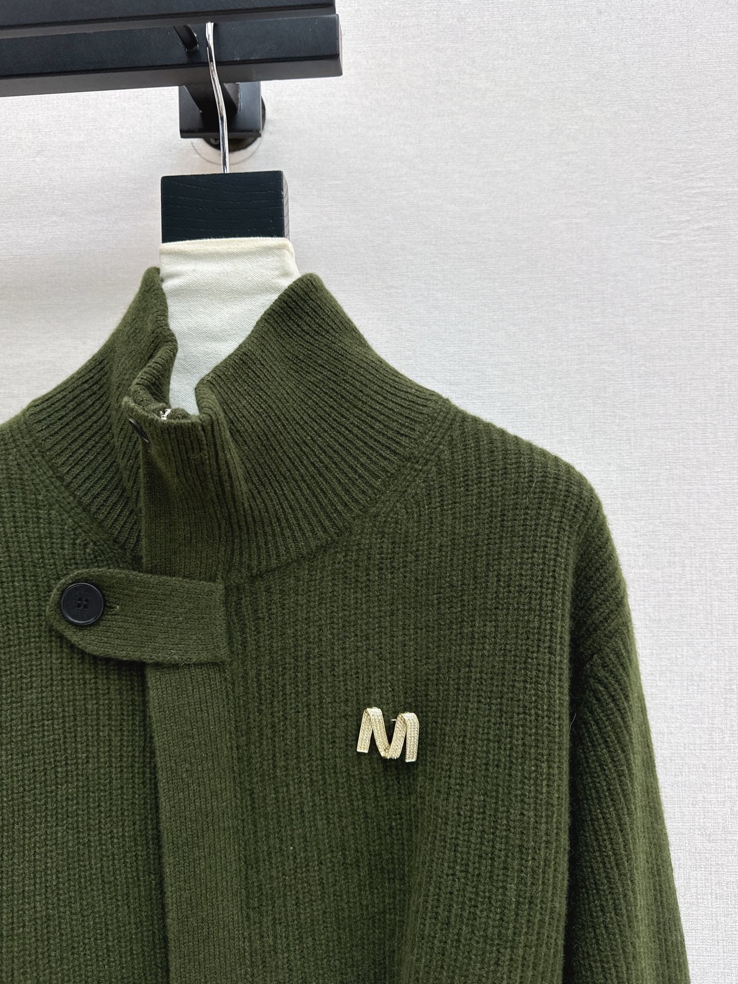 MAX MARA 25S STAND COLLAR CARDIGAN COAT 037