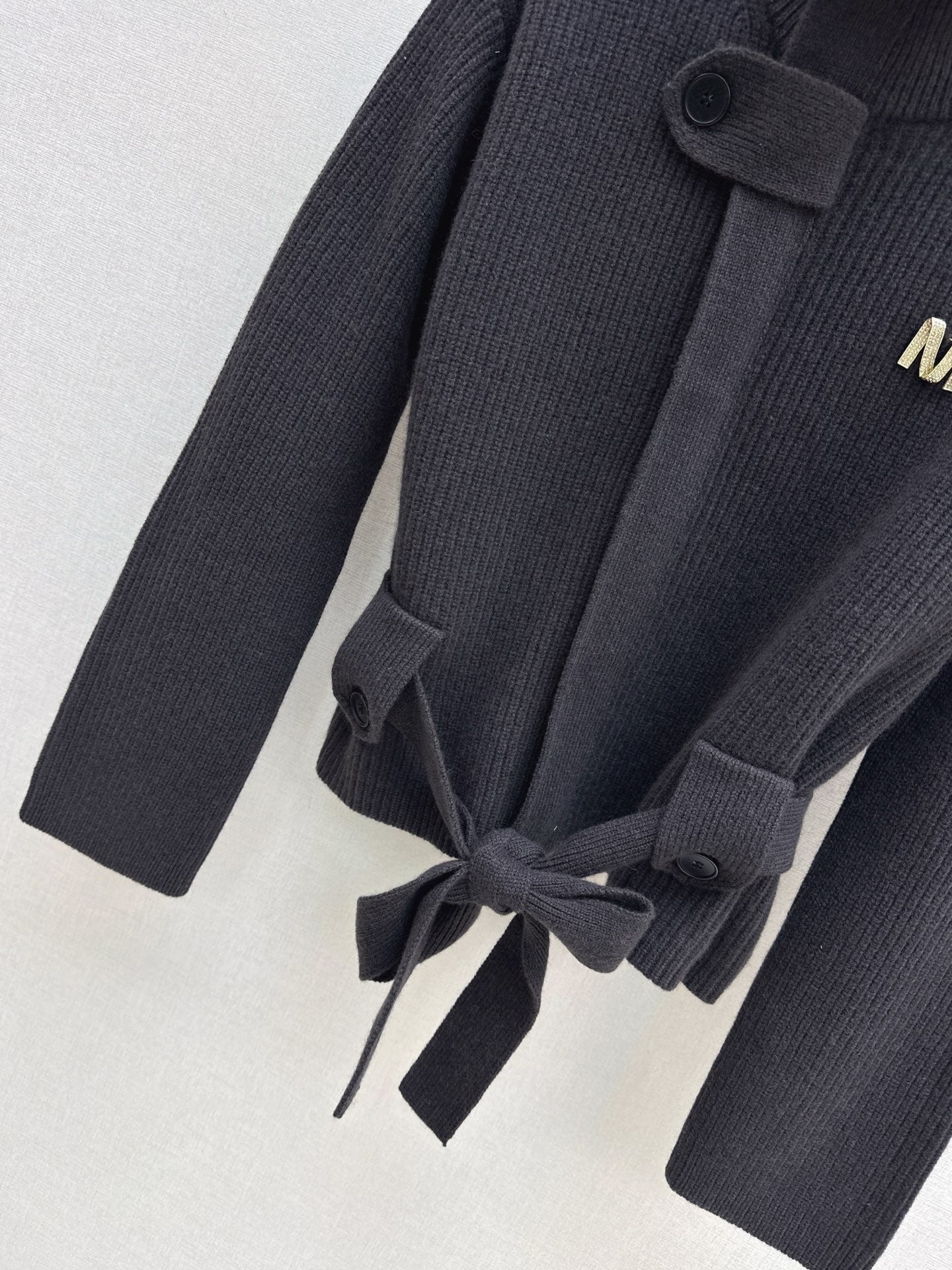 MAX MARA 25S STAND COLLAR CARDIGAN COAT 036