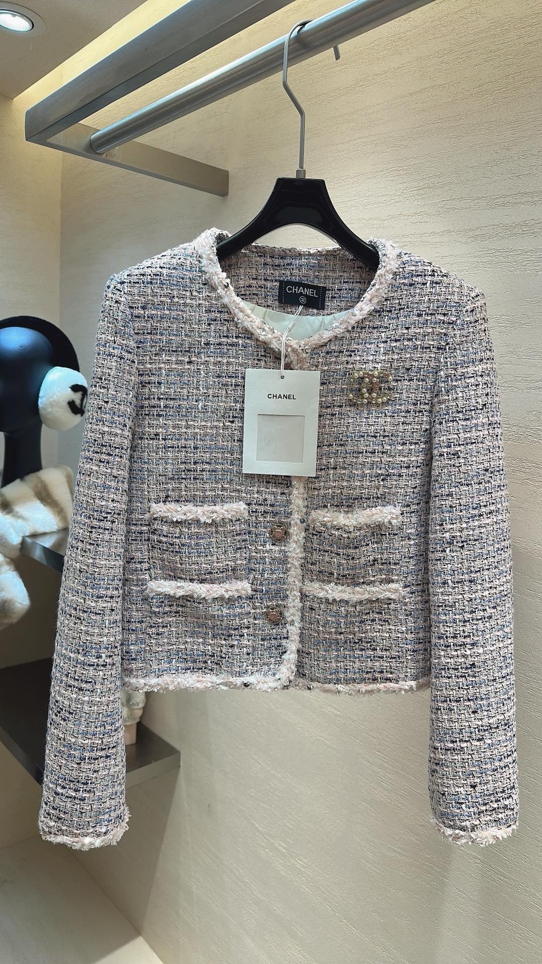 CHANEL 25S TWEED JACKET 494