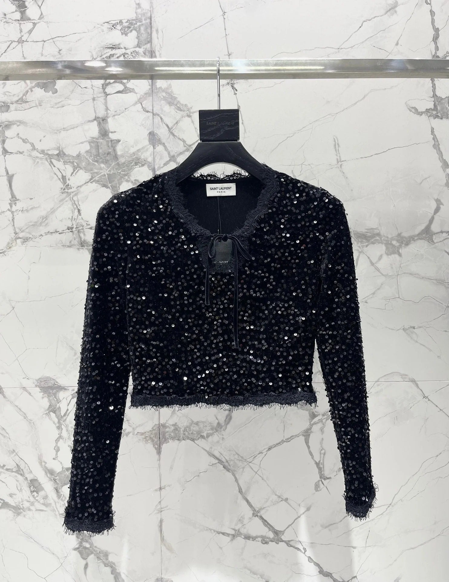 YSL 25S V-NECK TOP STYLE 125