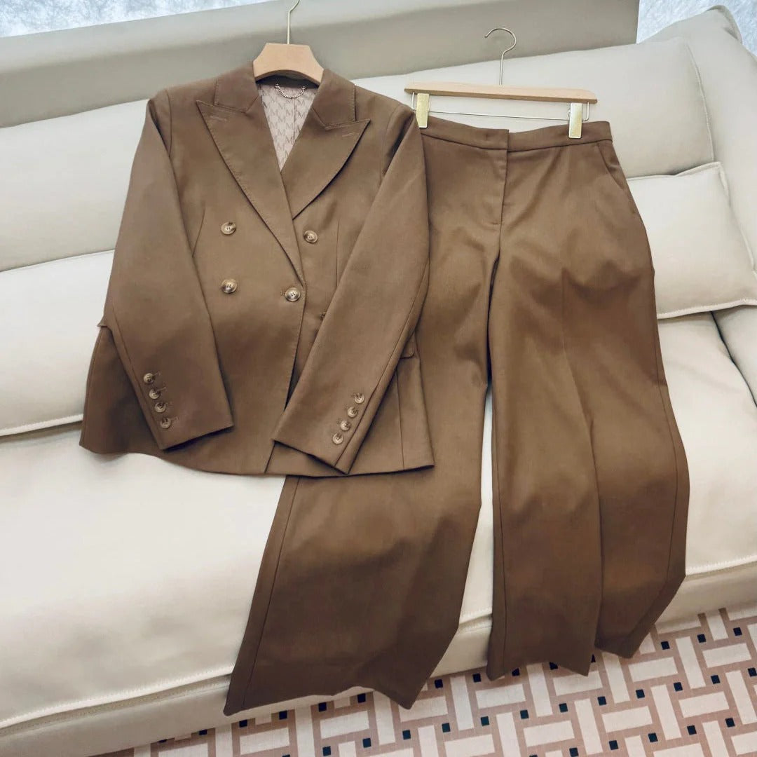 MAX MARA 25S SET VEST BLAZER 014