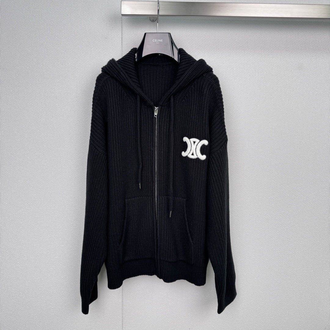CELINE 25S ZIP-UP HOODIE 0056