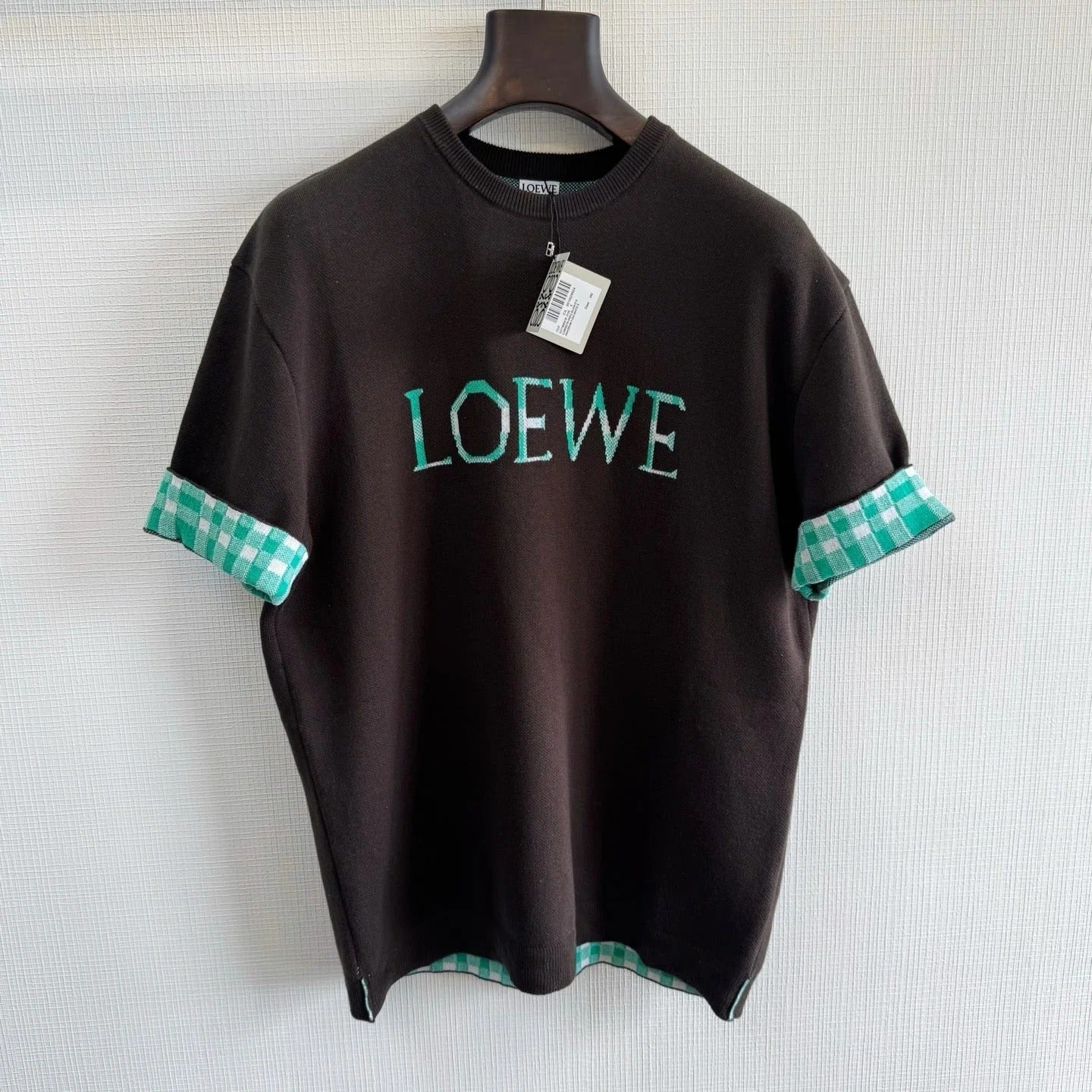 LOEWE SHORT-SLEEVE KNIT TOP STYLE 246