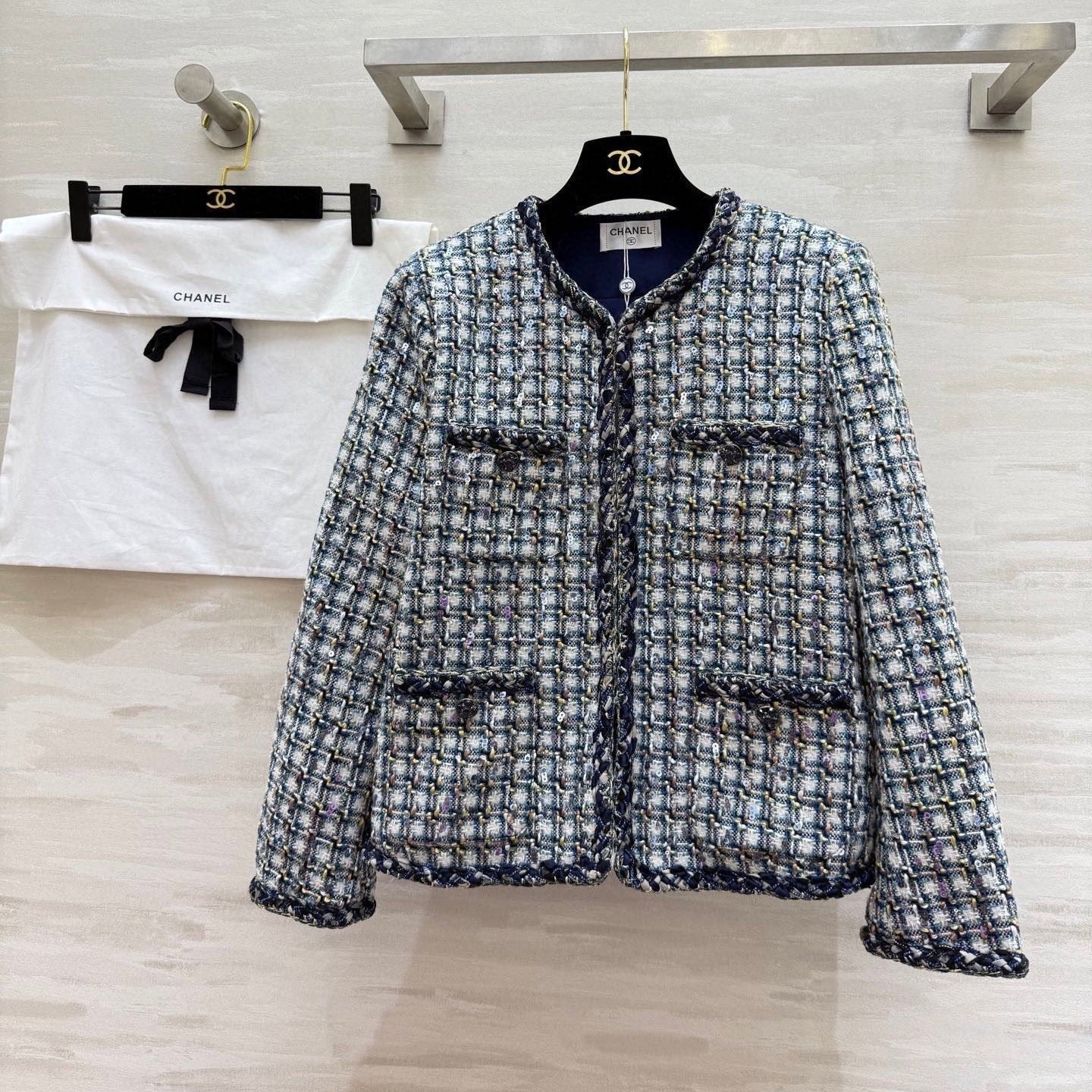 CHANEL 25S TWEED JACKET 477