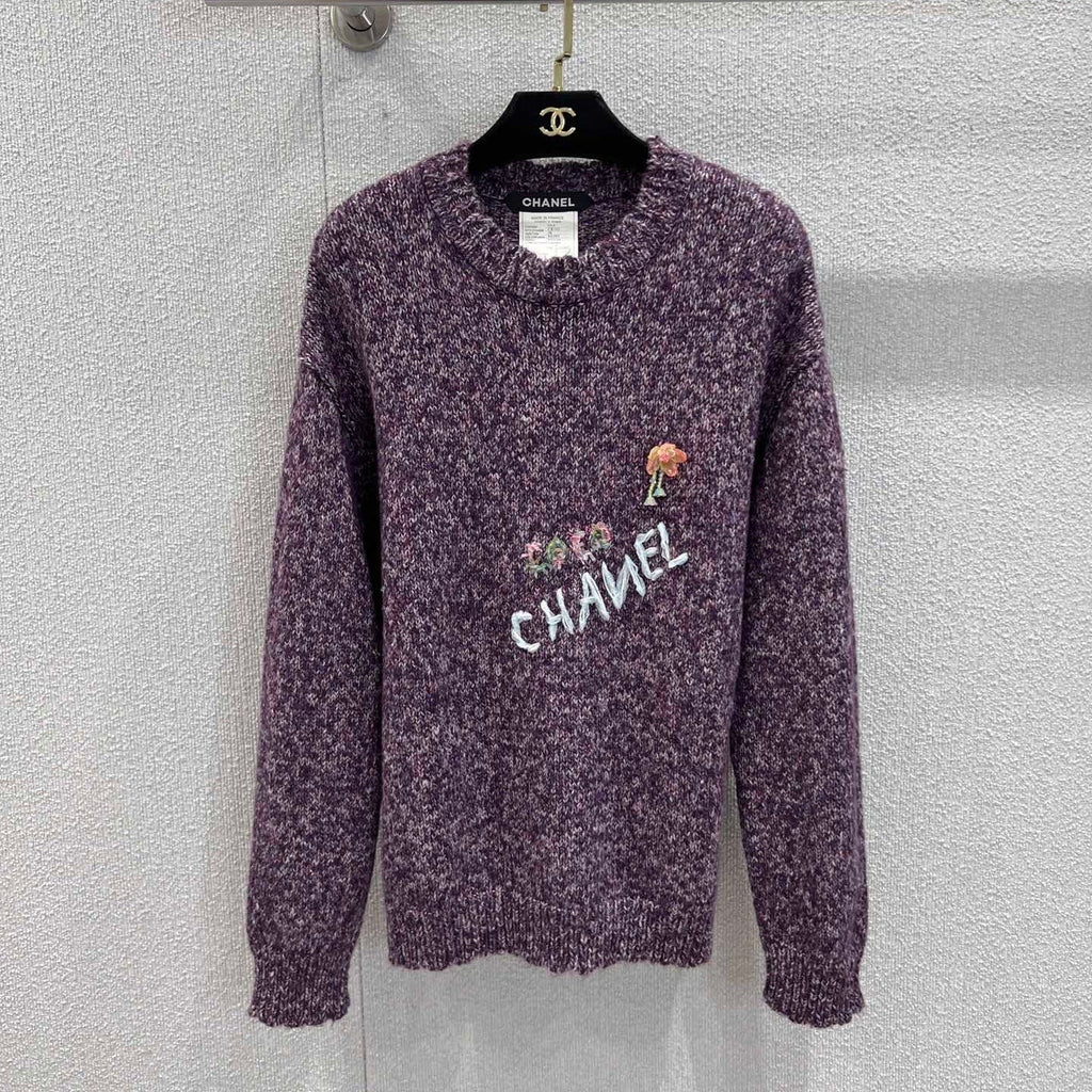 CHANEL 25S KNITTED CASHMERE SWEATER 232683