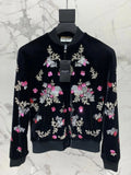YSL 25S VELVET SEQUIN JACKET STYLE 191