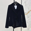 DIOR 25S VELVET BLAZER 523