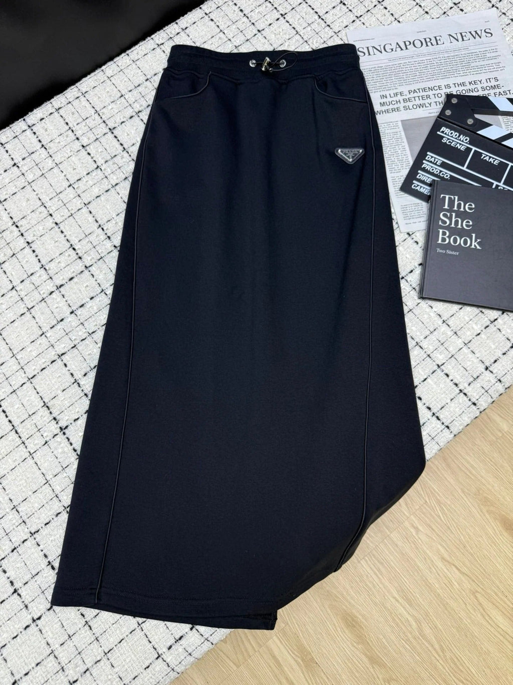 PRADA 25S MIDI SKIRT 330