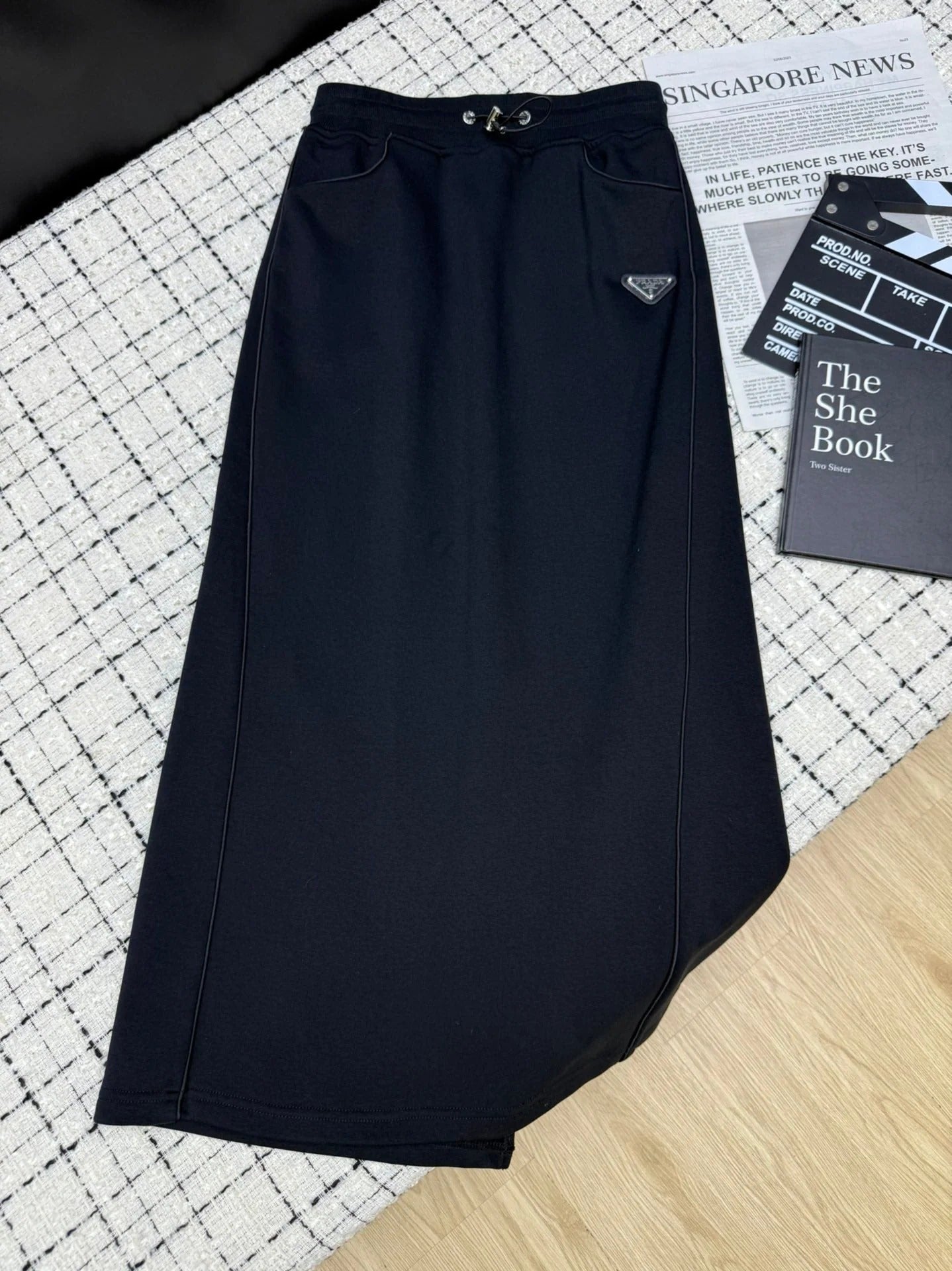 PRADA 25S MIDI SKIRT 330