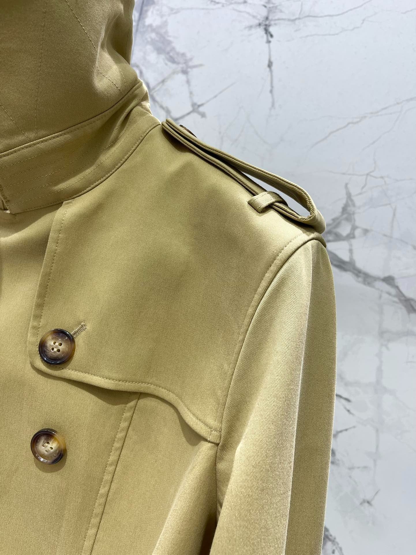 YSL 25S LONG TRENCH COAT STYLE 155