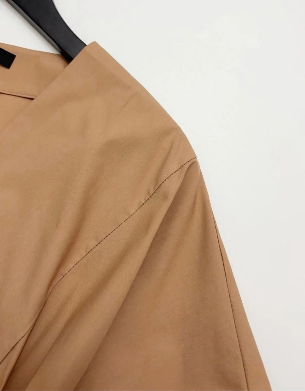 MAX MARA 25S V-NECK SHORT-SLEEVE RAGLAN DRESS 113