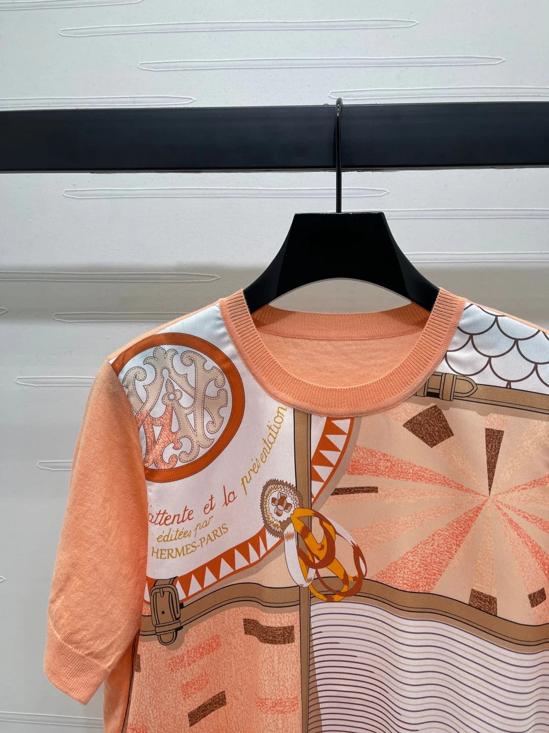 HERMES 25S SHORT-SLEEVE CREW-NECK T-SHIRT 290