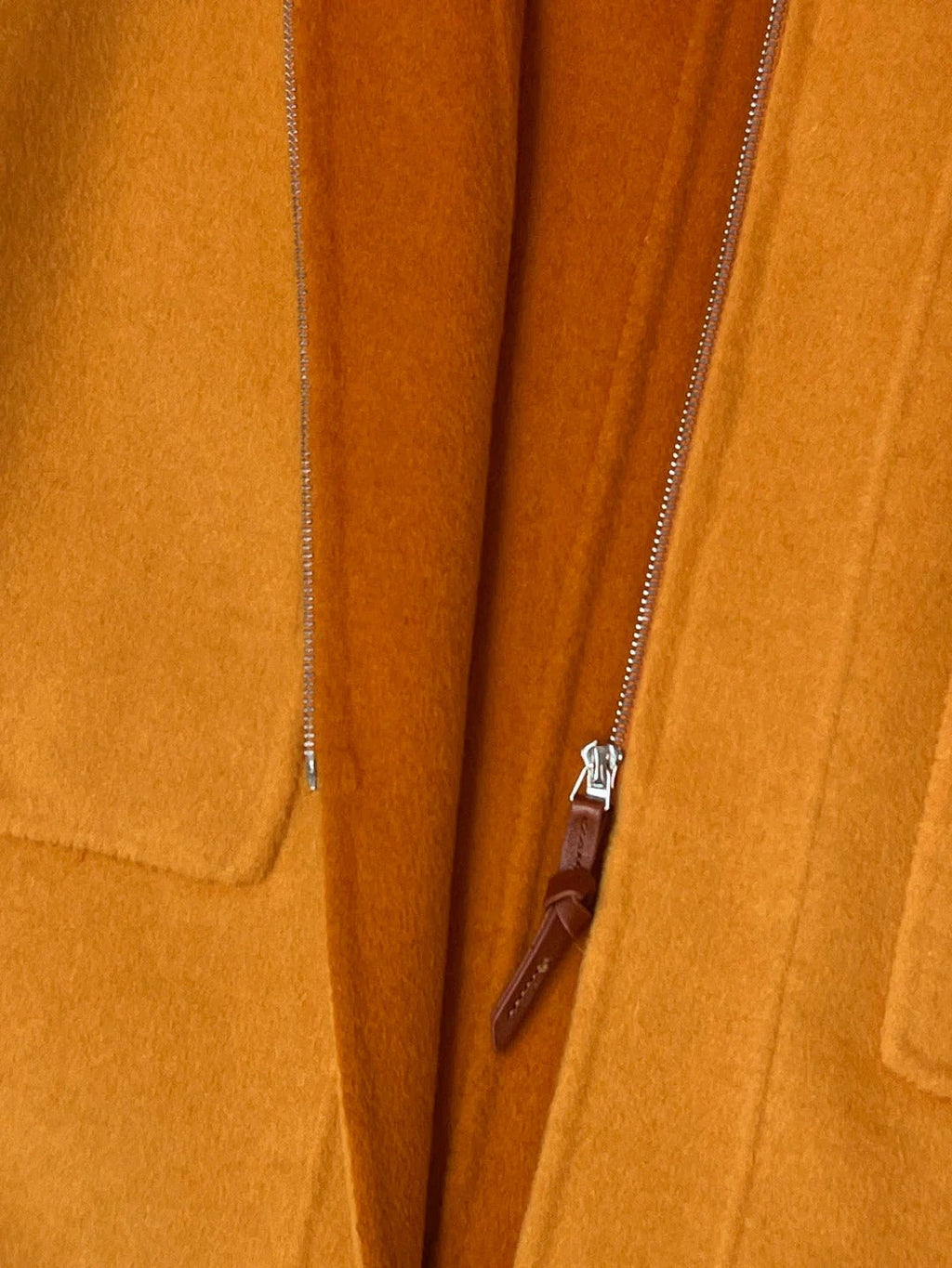HERMES 25S REVERSIBLE LONG CASHMERE COAT 244