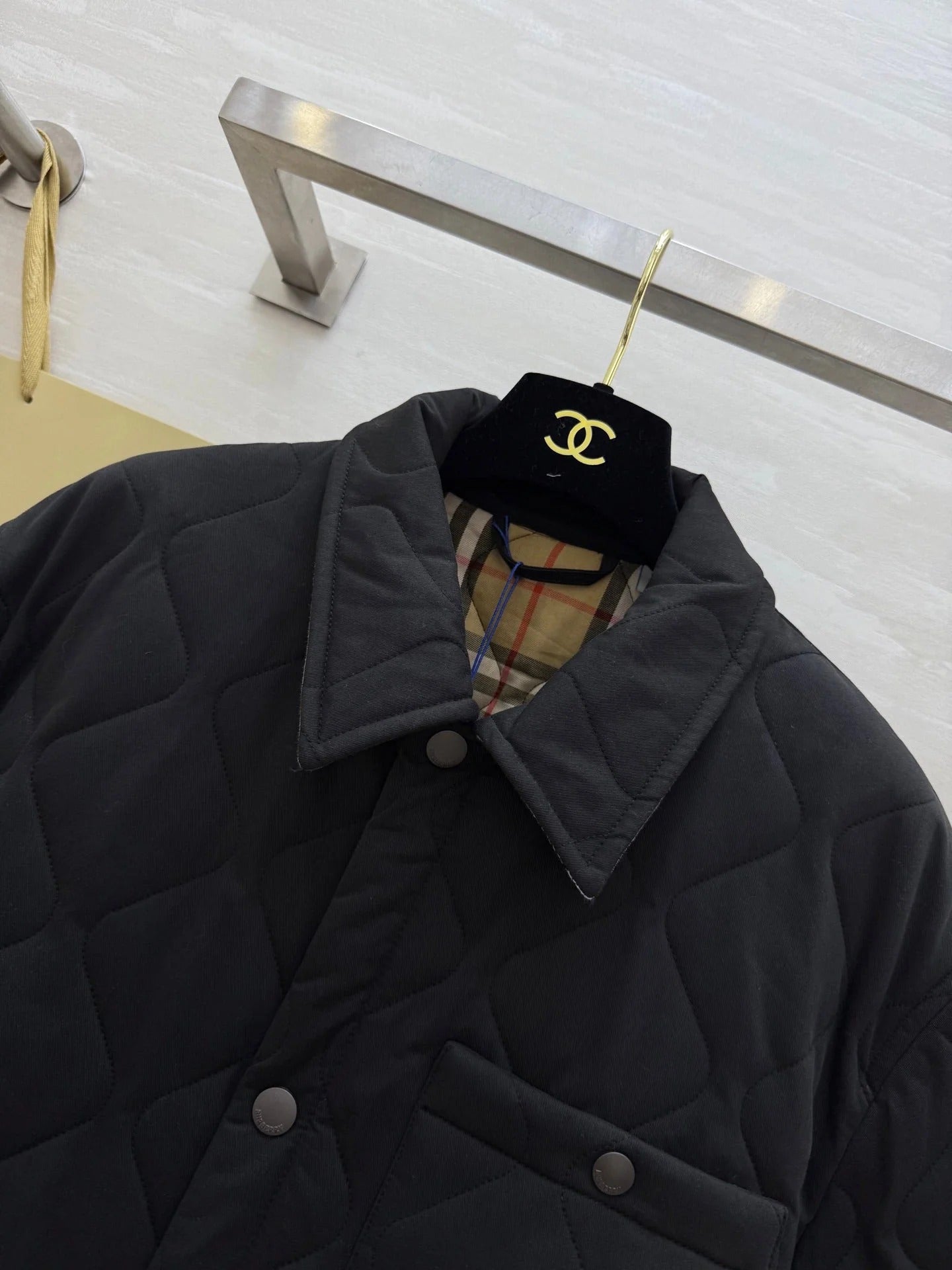 BURBERRY 25S NOTCHED-COLLAR JACKET 249