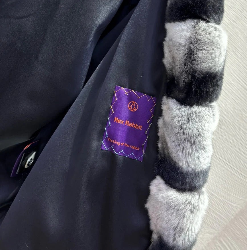 MAX MARA 25S V-NECK FUR COAT 155