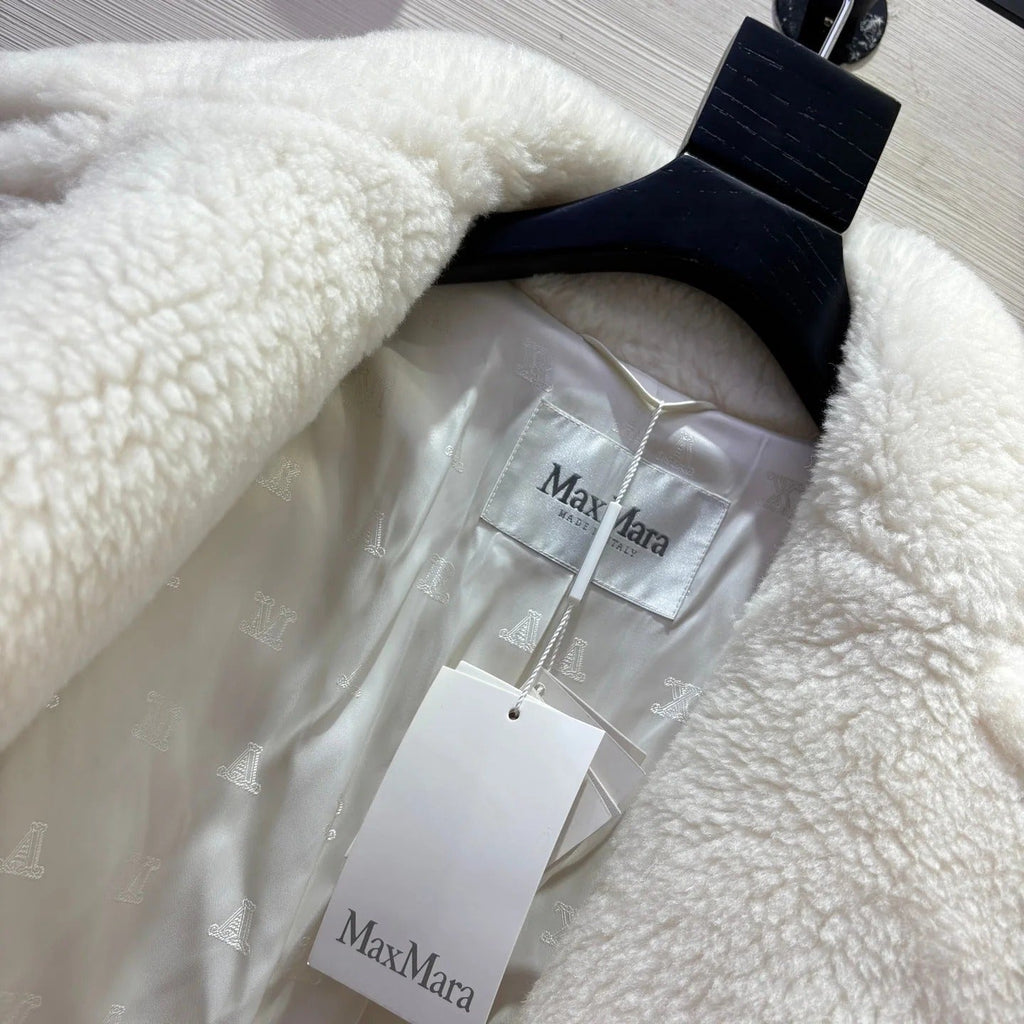 MAX MARA 25S SHORT TEDDY JACKET 115