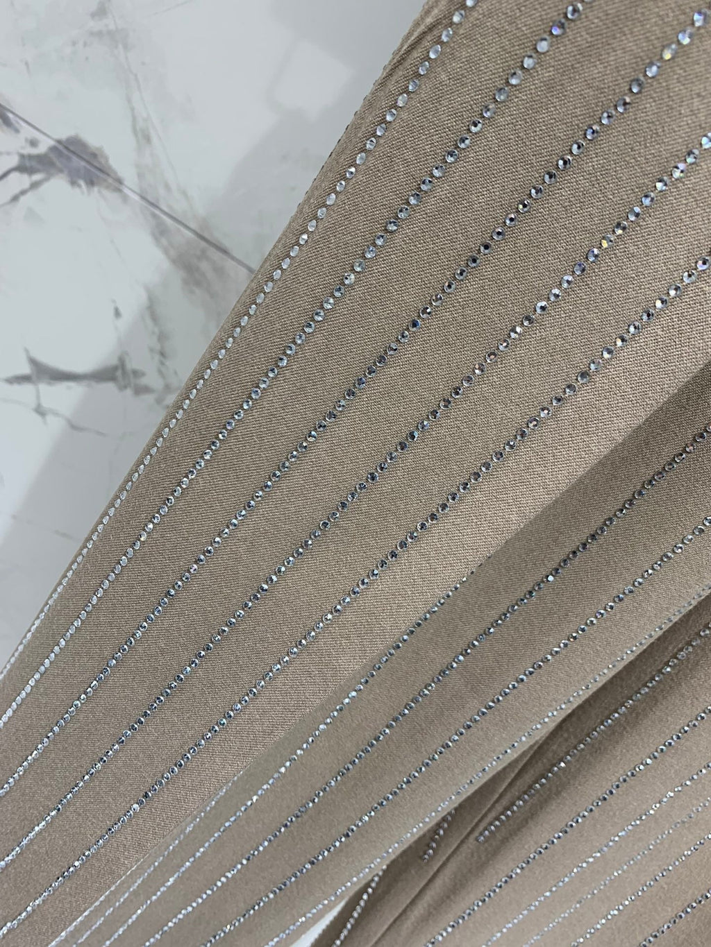 YSL 25S RHINESTONE SUIT SET STYLE 162