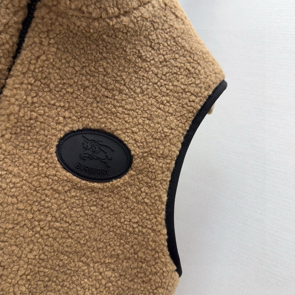 BURBERRY 25S SHEARLING VEST 266