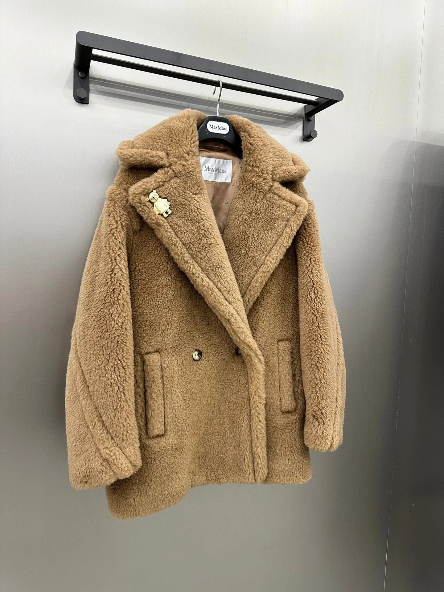 MAX MARA 25S TEDDY SHORT JACKET 072