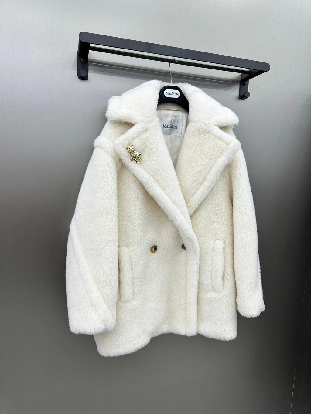 MAX MARA 25S TEDDY SHORT JACKET 071