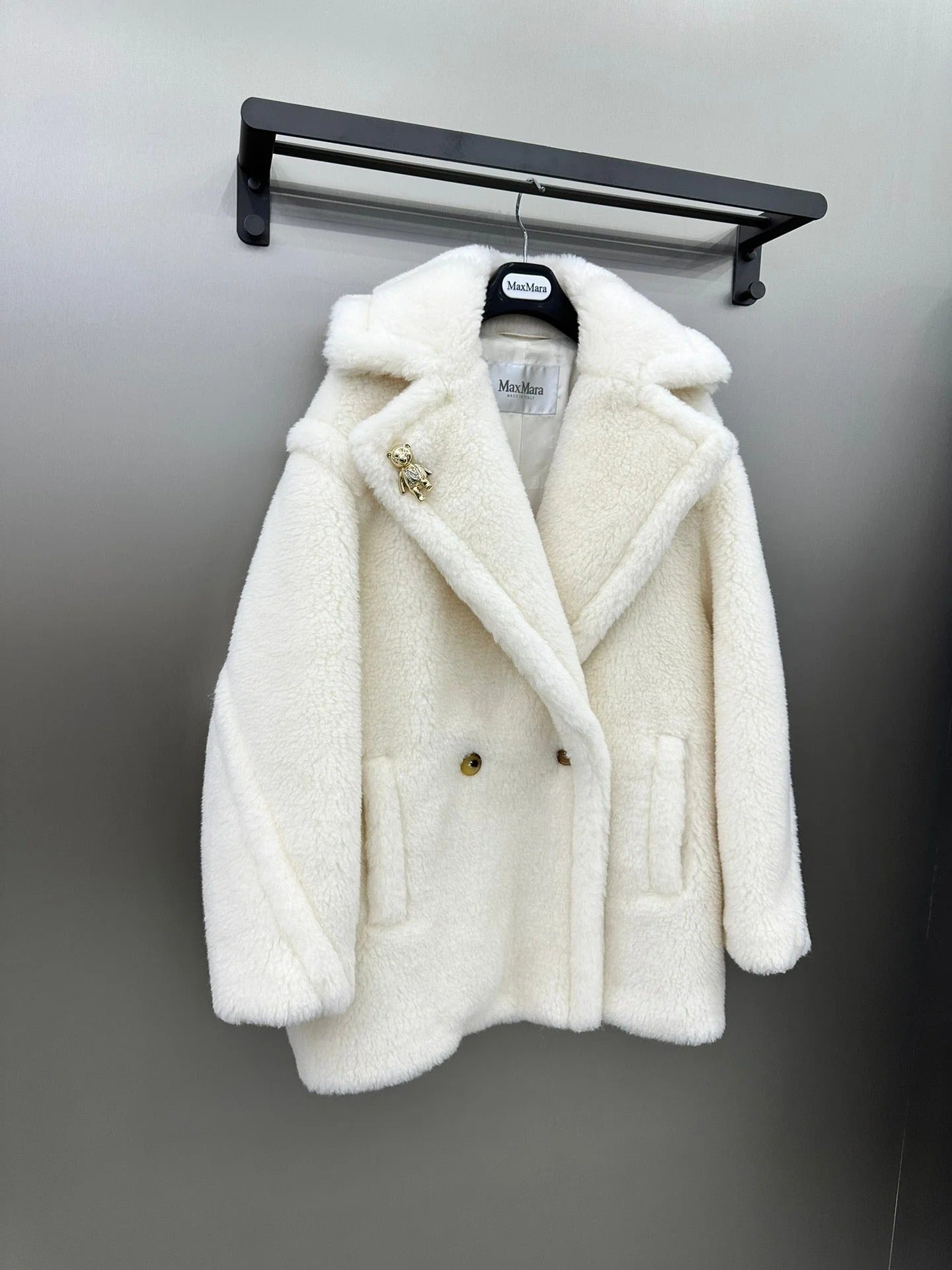 MAX MARA 25S TEDDY SHORT JACKET 071