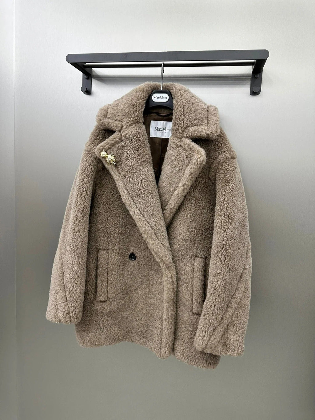 MAX MARA 25S TEDDY SHORT JACKET 070