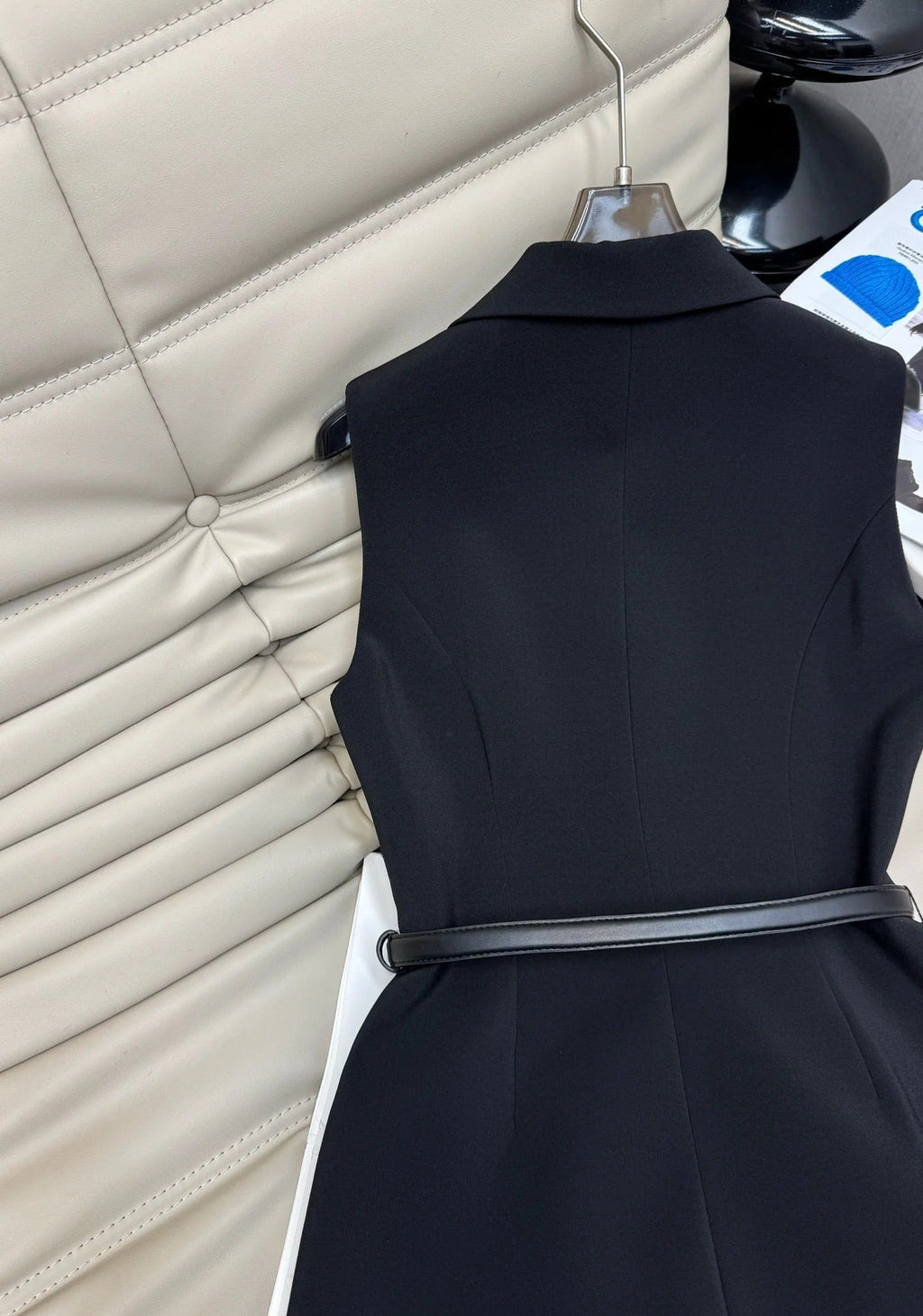 DIOR 25S TWO-PIECE V-NECK BLAZER DRESS 472