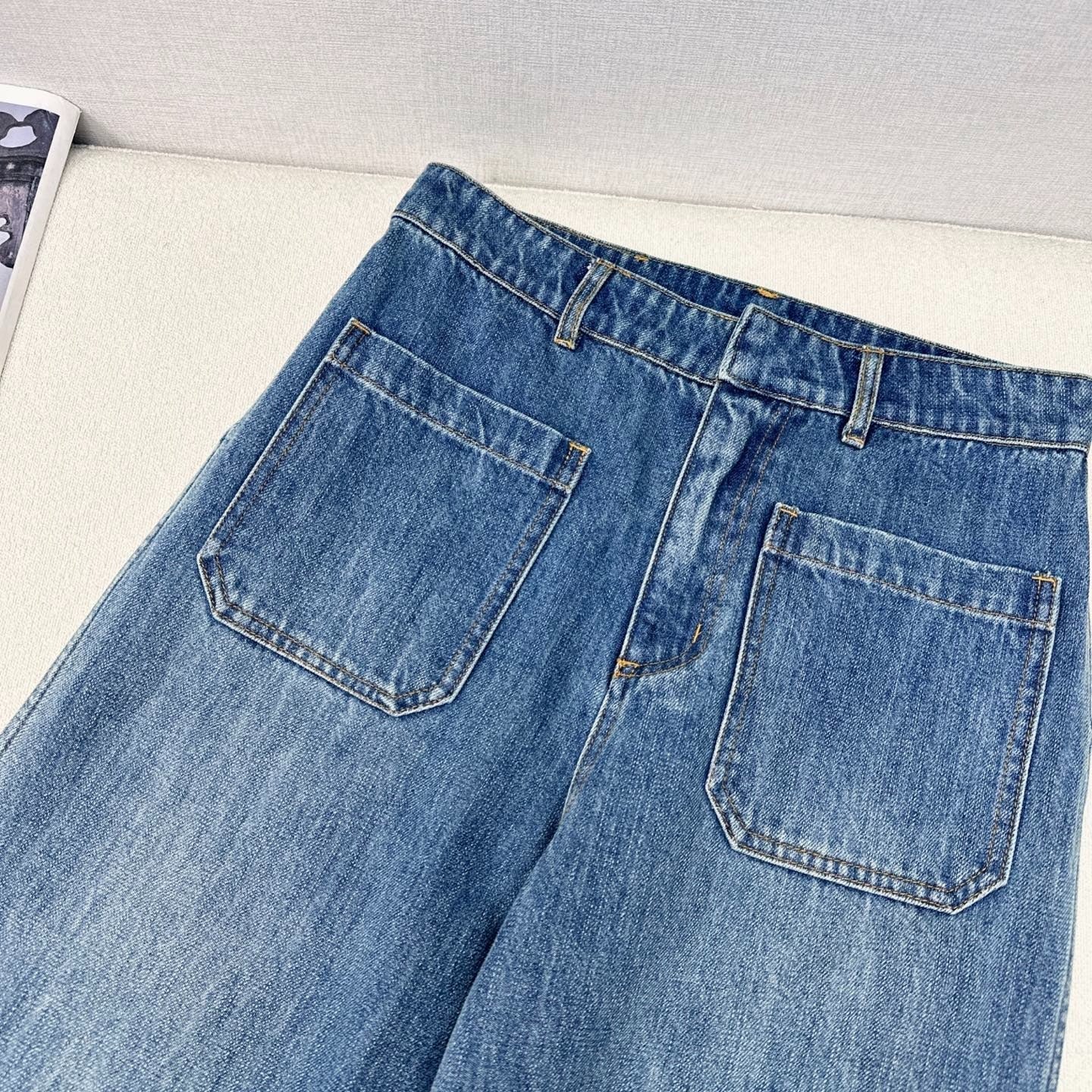 DIOR 25S WIDE-LEG JEANS 496