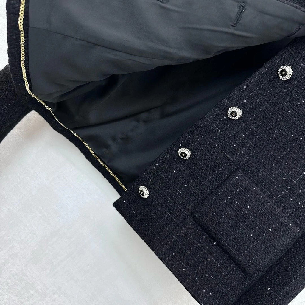 CHANEL 25S WOOL COAT 308