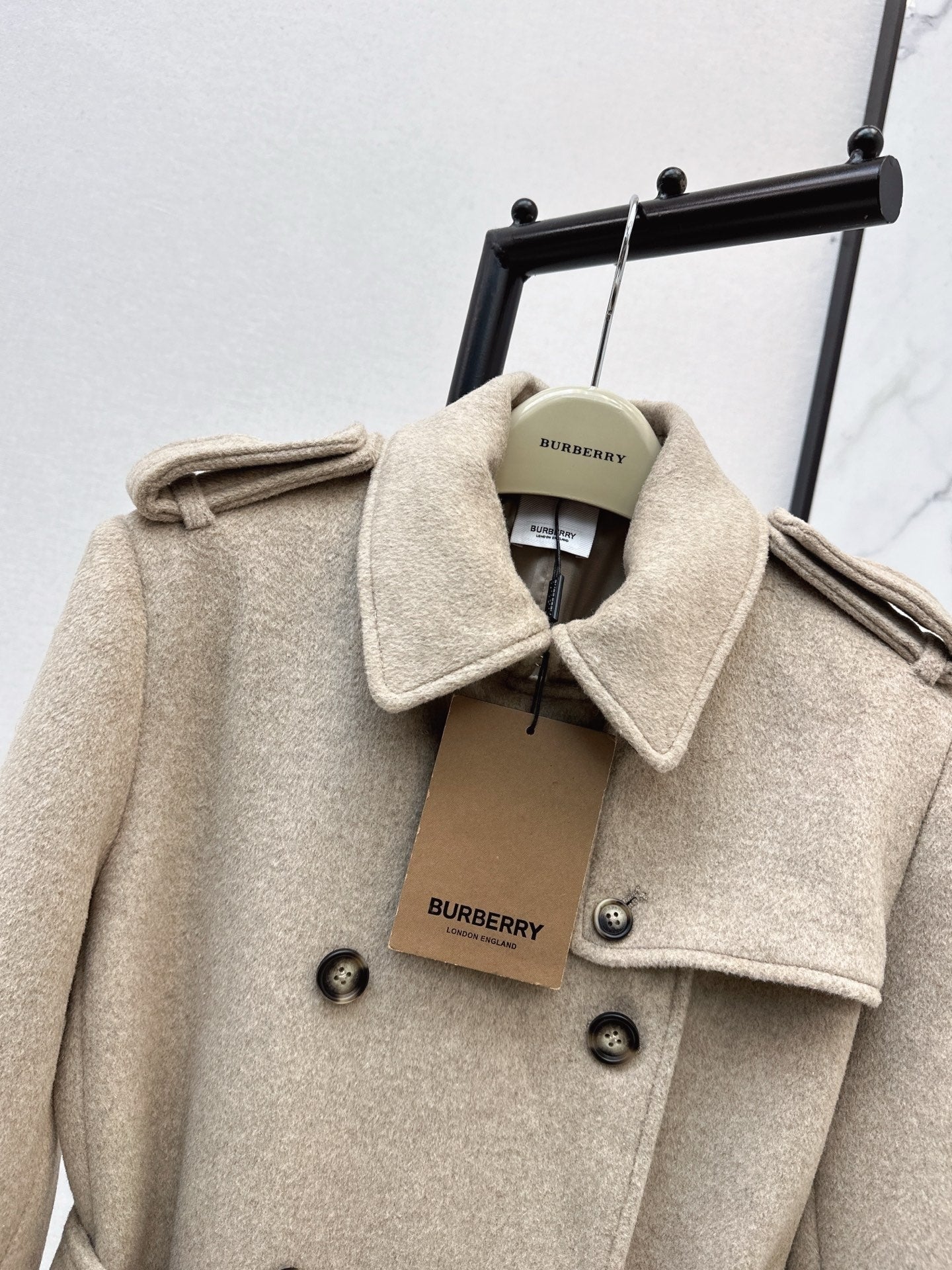 BURBERRY 25S LONG WOOL COAT 286