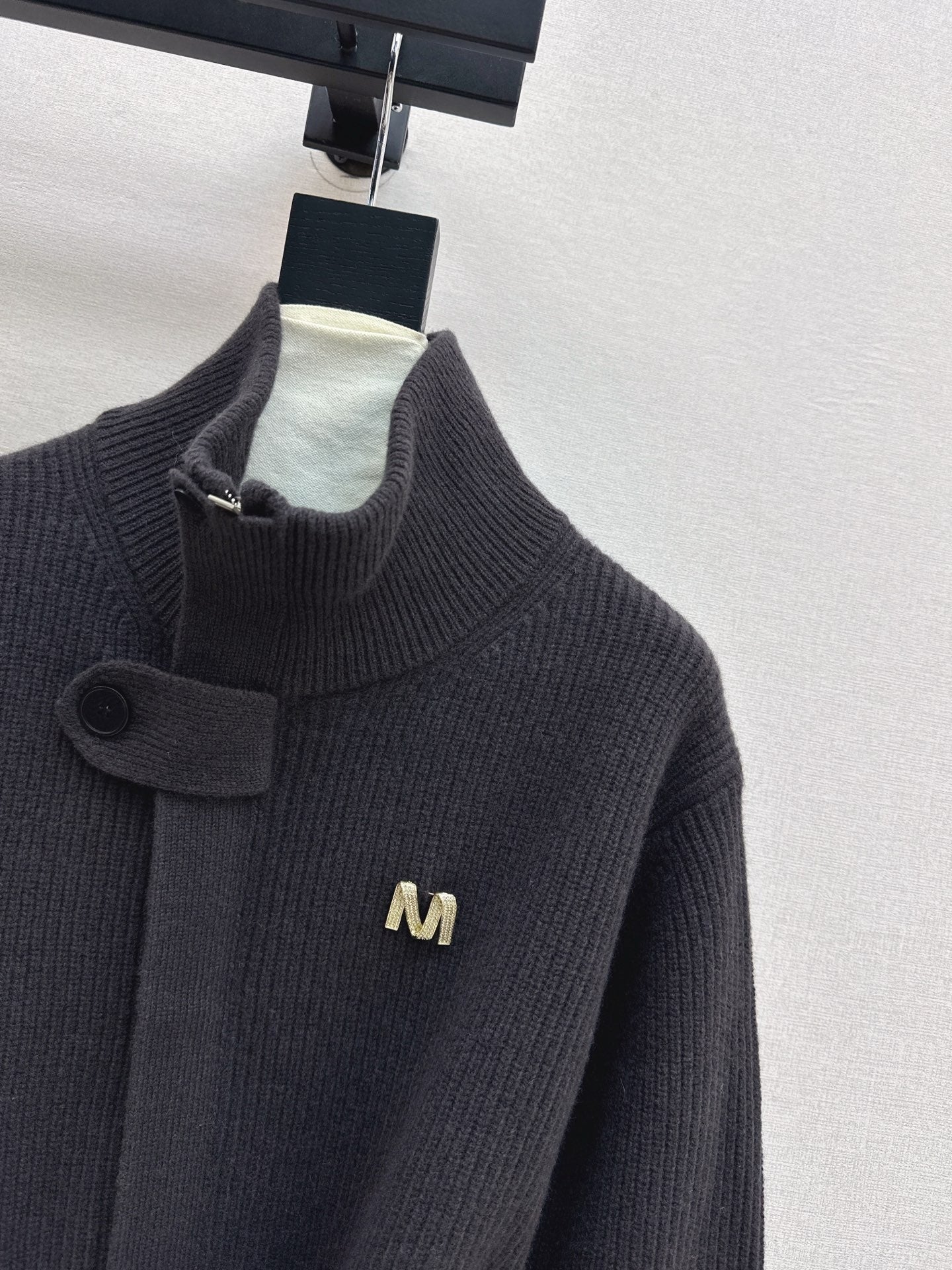 MAX MARA 25S STAND COLLAR CARDIGAN COAT 036