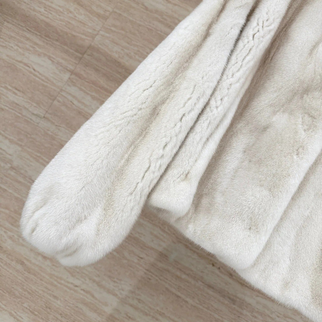 HERMES 25S SHORT MINK FUR COAT 199