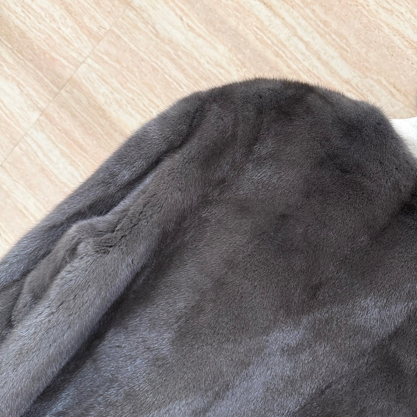 HERMES 25S SHORT MINK FUR COAT 177