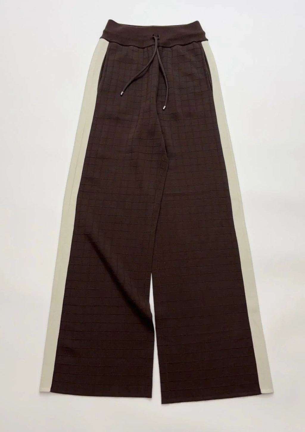 HERMES 25S STRAIGHT-LEG KNIT PANTS 194