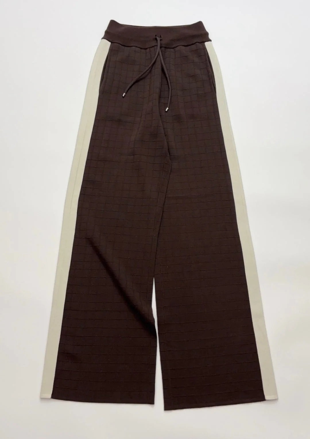 HERMES 25S STRAIGHT-LEG KNIT PANTS 194