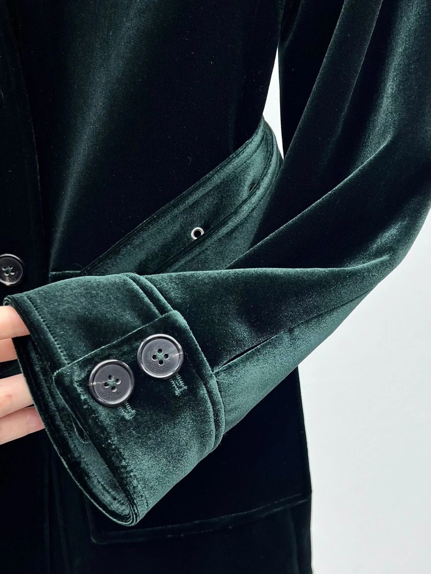 YSL 25S VELVET JACKET STYLE 147