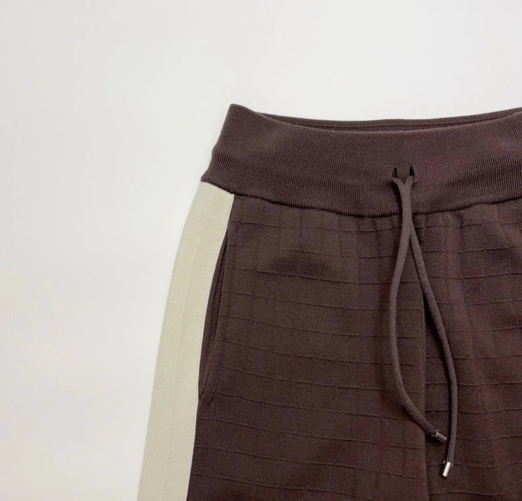 HERMES 25S STRAIGHT-LEG KNIT PANTS 194