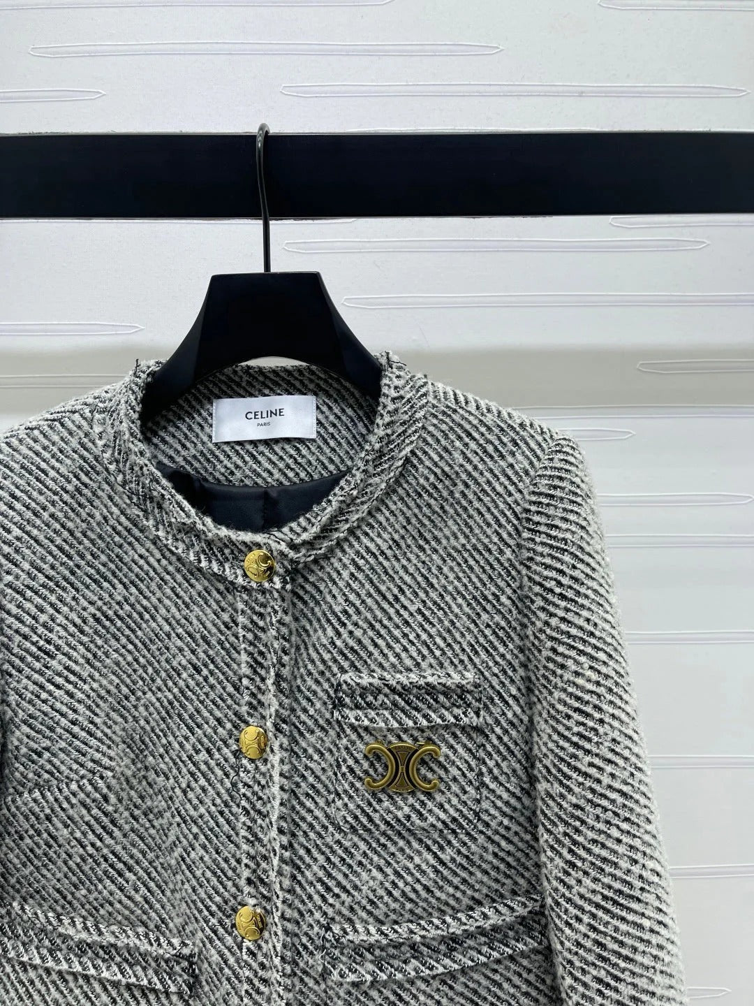 CELINE 25S TWEED JACKET 0033