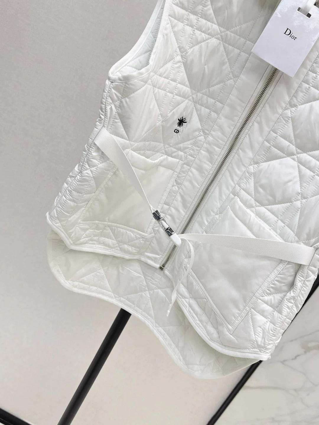 DIOR 25S SLEEVELESS QUILTED VEST 528