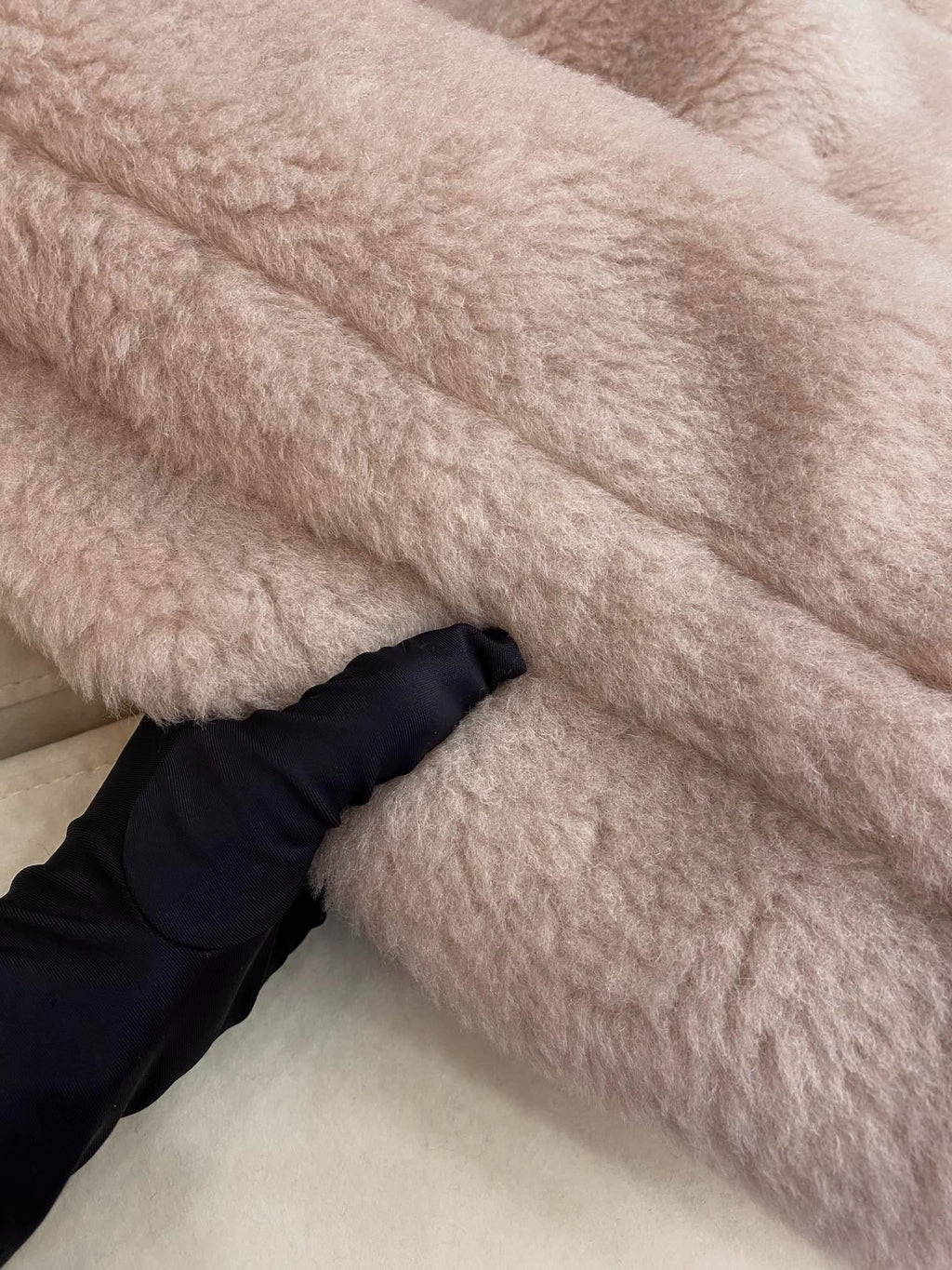 MAX MARA 25S TEDDY SHORT JACKET 074