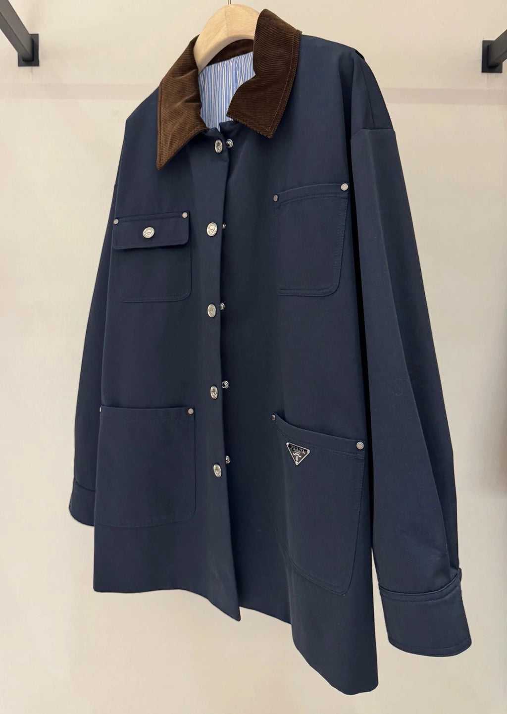 PRADA 25S RETRO-CHIC OFFICE JACKET 334