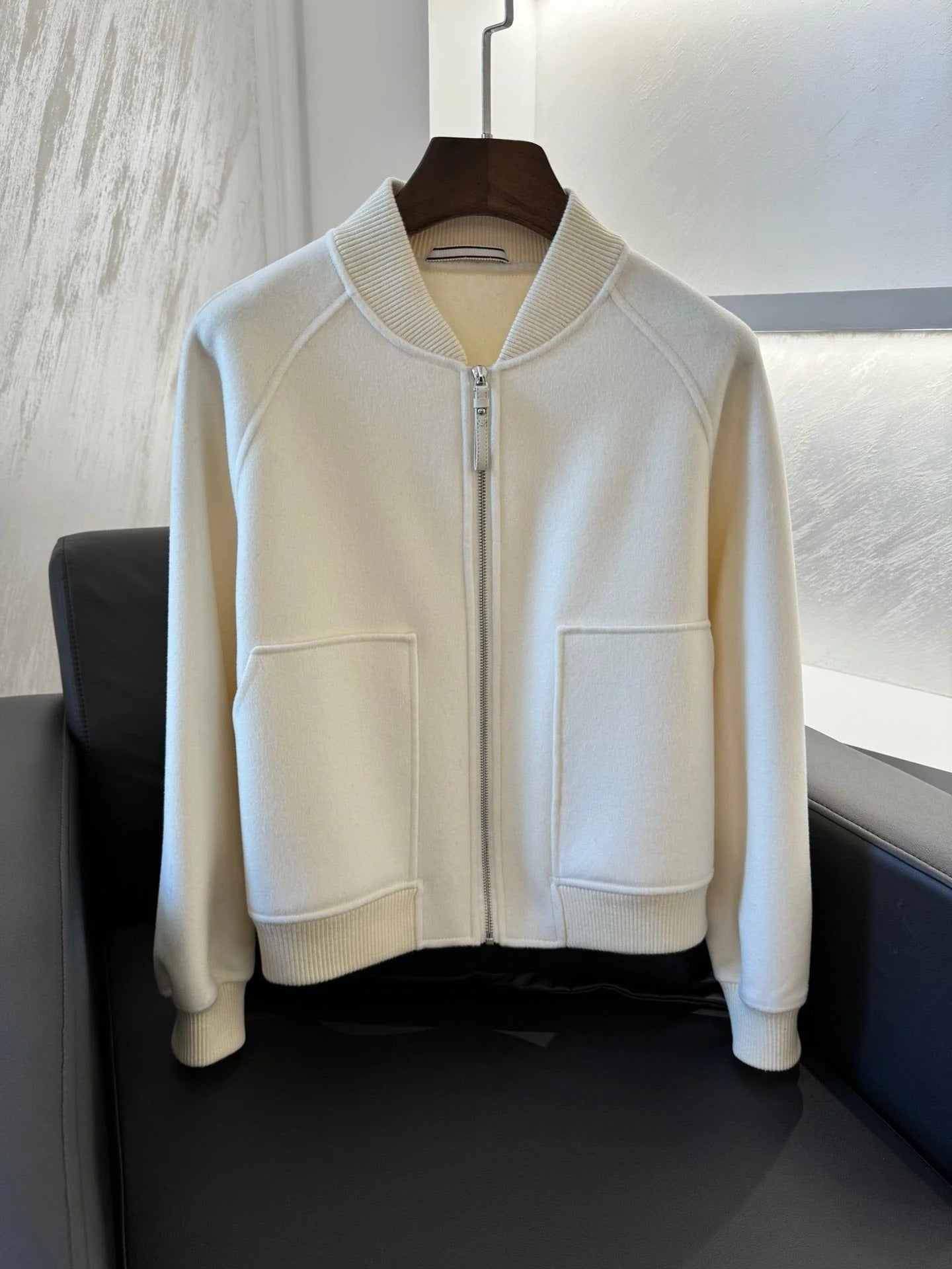 HERMES 25S SHORT CASHMERE COAT 281