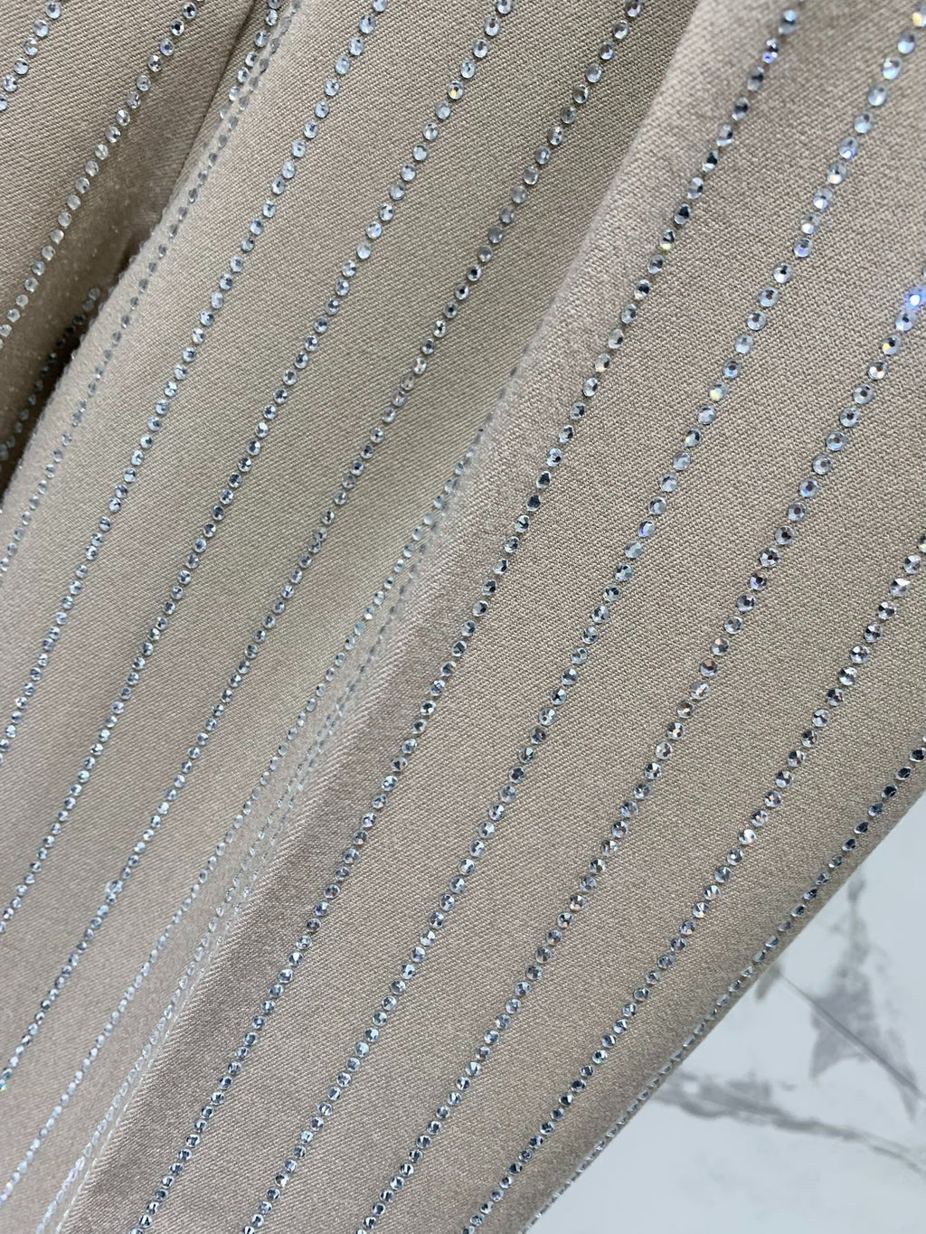 YSL 25S RHINESTONE SUIT SET STYLE 162