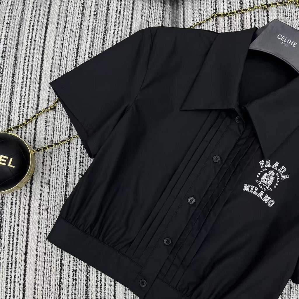 PRADA 25S SHORT-SLEEVE SHIRT 344