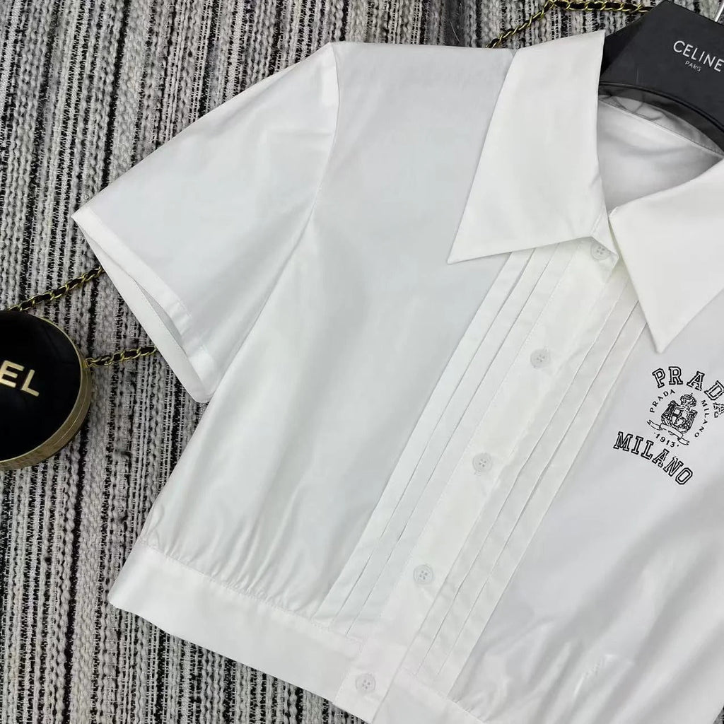 PRADA 25S SHORT-SLEEVE SHIRT 343